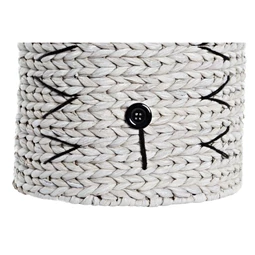 Kosár fonott 37x37x40 cm