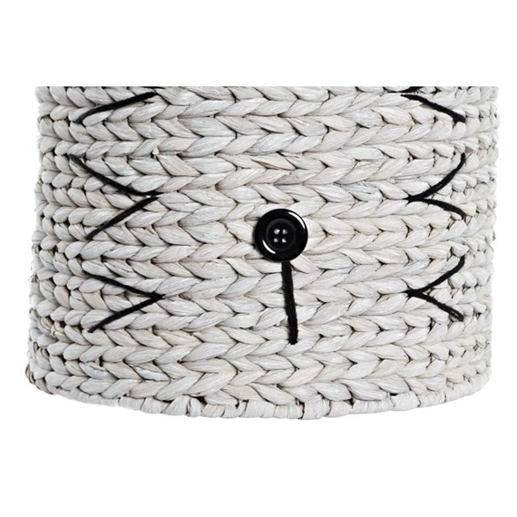 Kosár fonott 37x37x40 cm