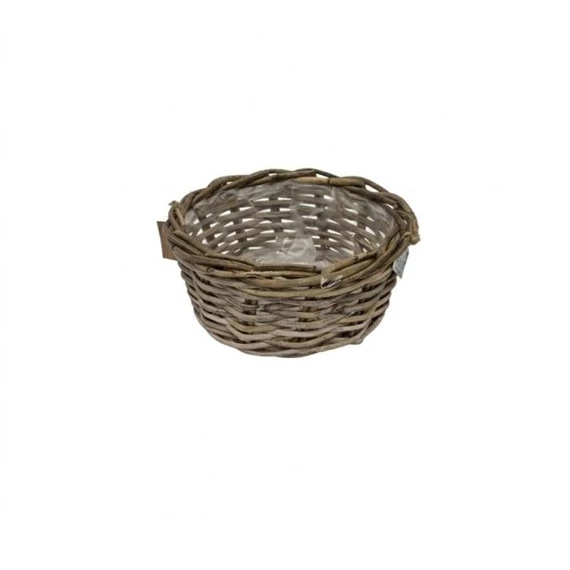 Kosár kerek bélelt 20x10 cm