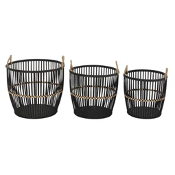Kosár szett 36x36x39 cm S/3