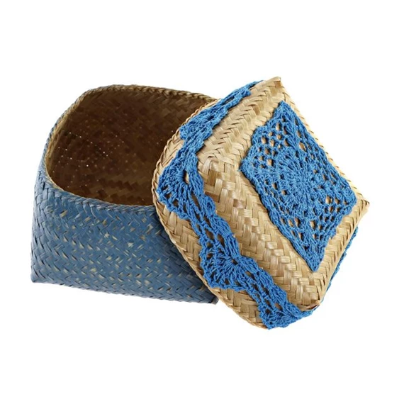 Kosár szett 22x27x27 cm S/3