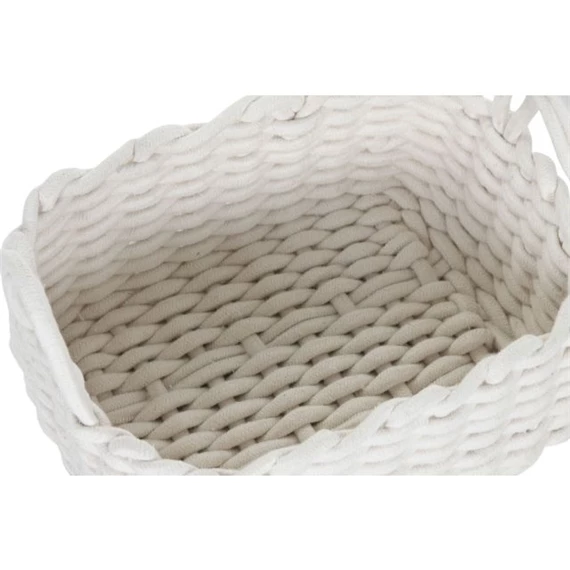 Kosár szett füllel, szögletes 32x25x15 cm 3 féle S/3