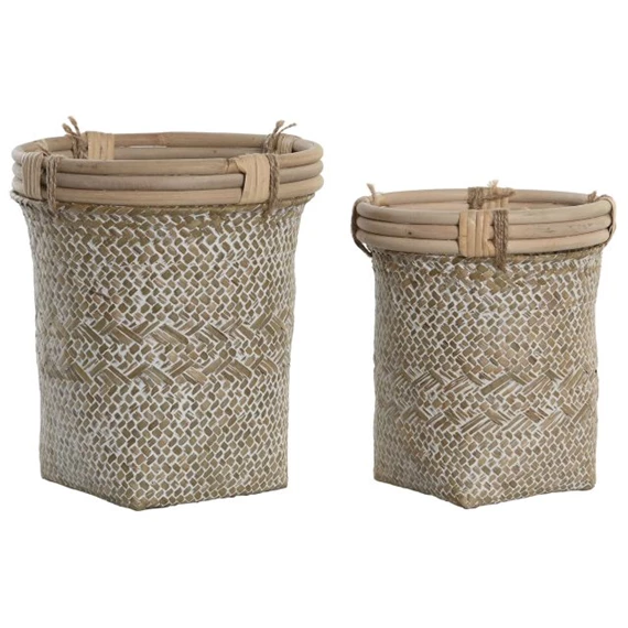 Kosár szett 20x20x24 cm S/2