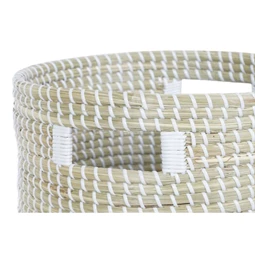 Kosár szett tetővel 44x44x51 cm S/2