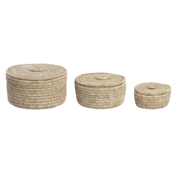 Kosár szett 35x35x19 cm S/3