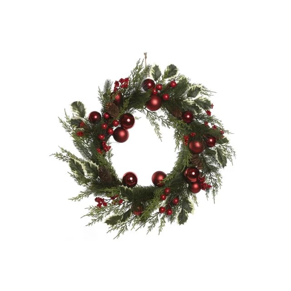 Koszorú fenyő 60x13x60 cm