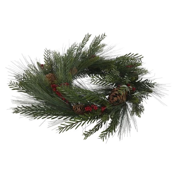 Koszorú fenyő 60x15x60 cm