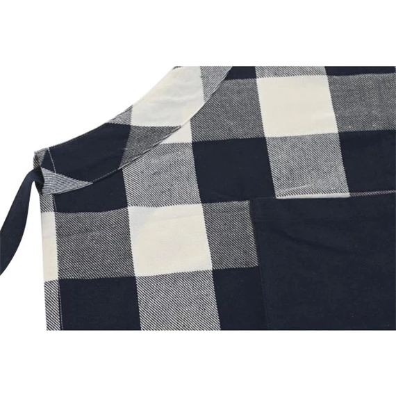 Kötény szett kockás 70x1x85 cm S/2