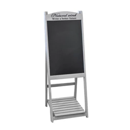 Krétatábla és tároló állvány 136x41x41 cm