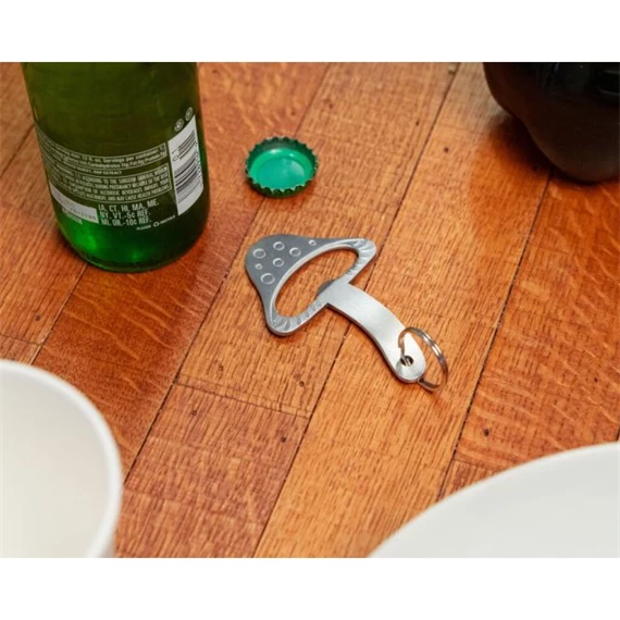 Kulcstartó, gomba formájú üvegnyitó