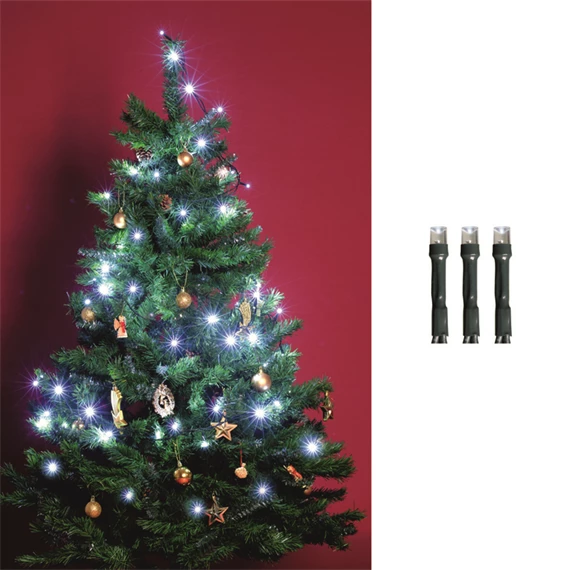 LED-es beltéri fényfüzér, 200 LED, 16 m