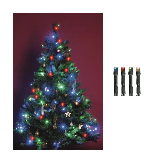 LED-es beltéri fényfüzér, 100 LED, 8 m