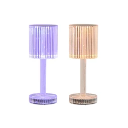 Lámpa asztali, LED-es 8,5x8,5x23,5 cm