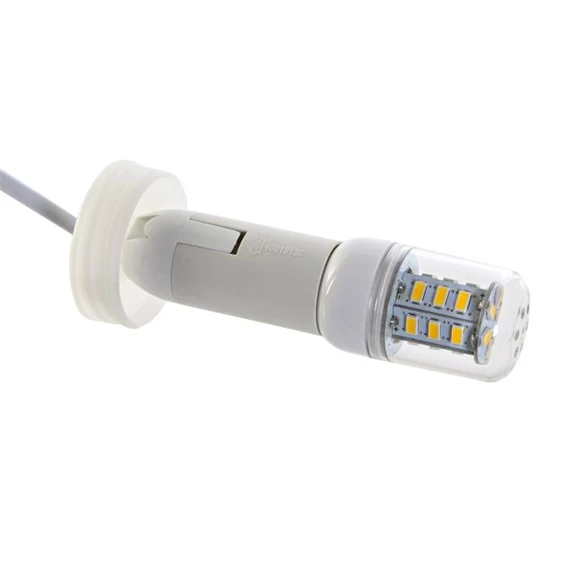 Lámpa asztali, LED-es macska 16x15x14 cm