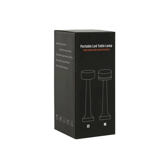 Lámpa asztali 9x9x21 cm 2 féle