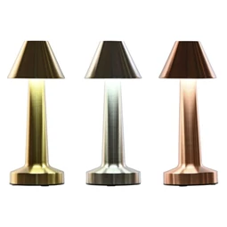 Lámpa asztali 9x9x23 cm 3 féle