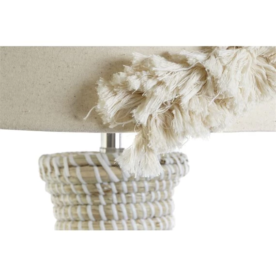 Lámpa asztali hímzett 42x42x70 cm