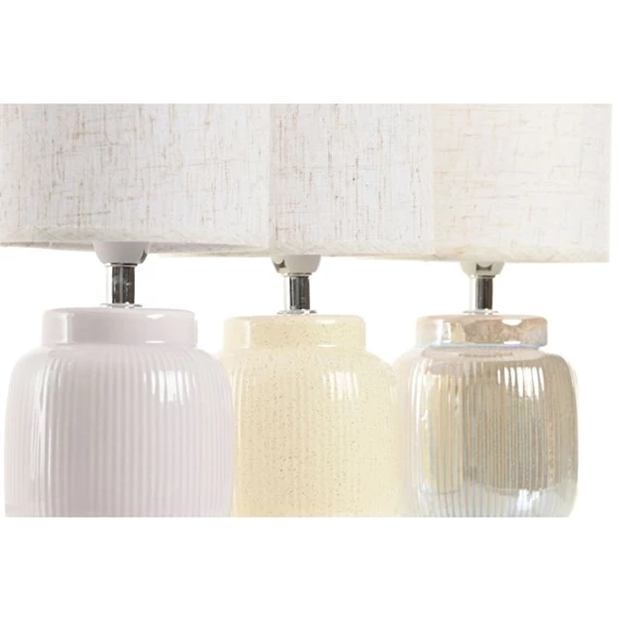 Lámpa asztali 13x13x30 cm 3 féle