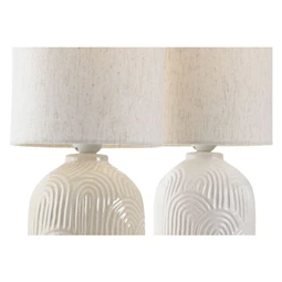 Lámpa asztali 18x18x34 cm 2 féle