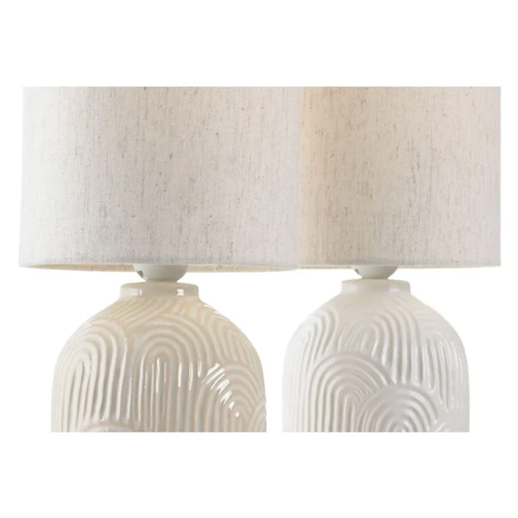 Lámpa asztali 18x18x34 cm 2 féle