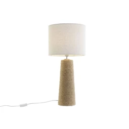 Lámpa asztali, kötéllel 30x30x60 cm