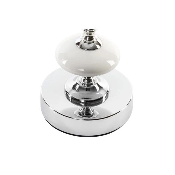 Lámpa asztali, krómozott 20x20x44 cm 2 féle