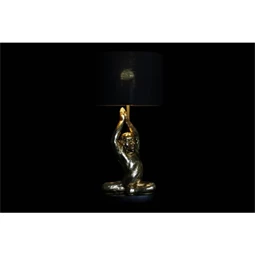 Lámpa asztali, majom jóga 25x25x49 cm