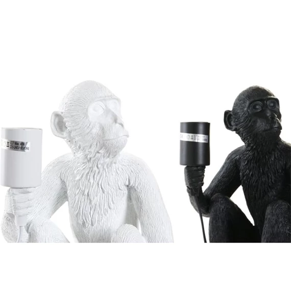 Lámpa asztali, majommal 33x32x31 cm 2 féle