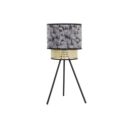 Lámpa asztali, Pálma mintás 24x24x54 cm