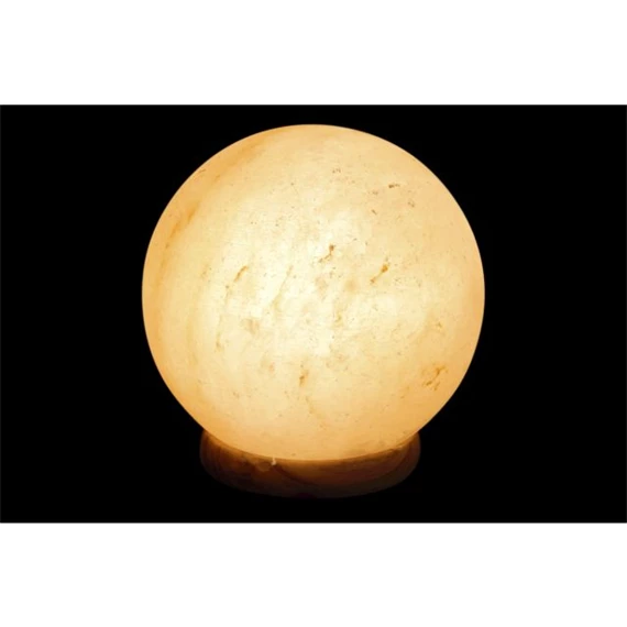 Lámpa asztali, sólámpa gömb 15x15x15 cm