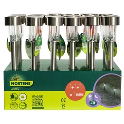 Lámpa leszúrható, szolár 5,5x28 cm