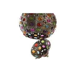 Lámpa mennyezeti 24x24x42 cm