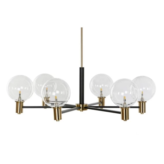 Lámpa mennyezeti, gömbök 83x83x128 cm