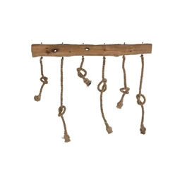 Lámpa mennyezeti, kötéllel 118x15x86 cm