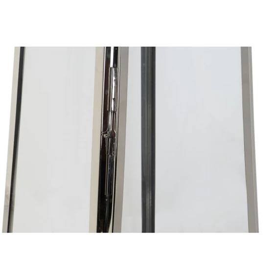 Lámpás krómozott 30x30x66 cm