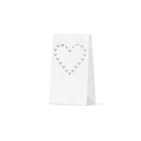 Lámpás zsákok gyertyákhoz 15x9x26 cm S/10