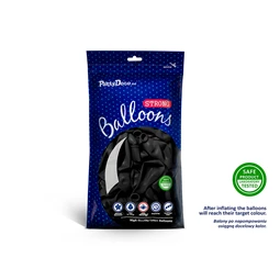 Lufi erős 23 cm pasztell fekete S/100