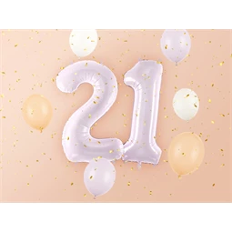 Lufi 2-es szám fólia 72 cm lila