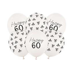 Lufi 30 cm 60 darab pasztell törtfehér S/6