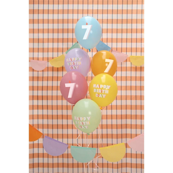 Lufi 30 cm, 7-es, vegyes S/6