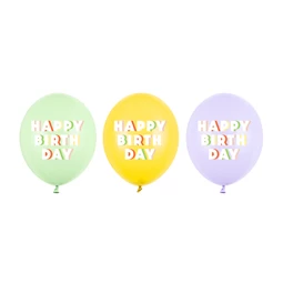 Lufi 30 cm boldog születésnapot, mix S/50