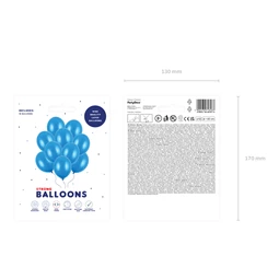 Lufi erős 30 cm fémes búzavirágkék S/10