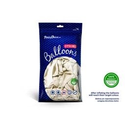 Lufi erős 30 cm fémes tiszta fehér S/100