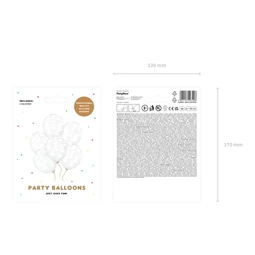 Lufi erős 30 cm felhők kristálytiszta S/6