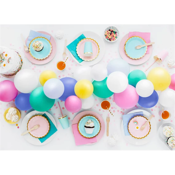 Lufi 30 cm pasztell fehér S/100