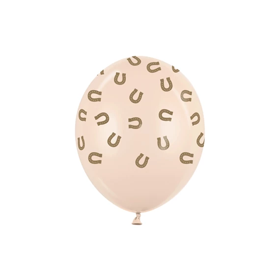 Lufi 30 cm patkó pasztell alabástrom S/50