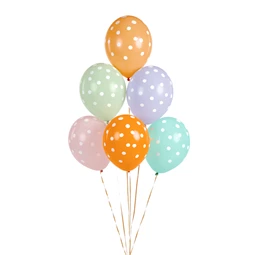 Lufi 30 cm pöttyös mix S/6