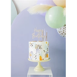 Lufi 30 cm pöttyös pasztell tiszta fehér S/50