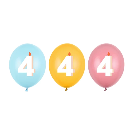 Lufi 4-es szám 30 cm vegyes S/50