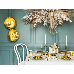 Lufi 40, születésnap fólia arany 45 cm